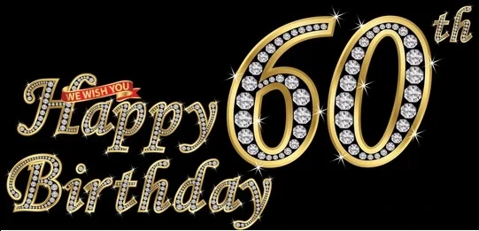 Diamond Birthday for 60 Years