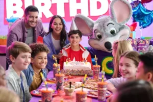chuck e cheese birthday party packages
