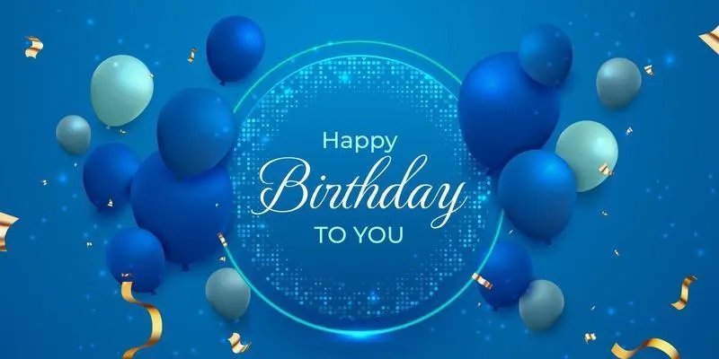 Creative Ideas Uttam Singhaniya for Happy Birthday Backgrounds