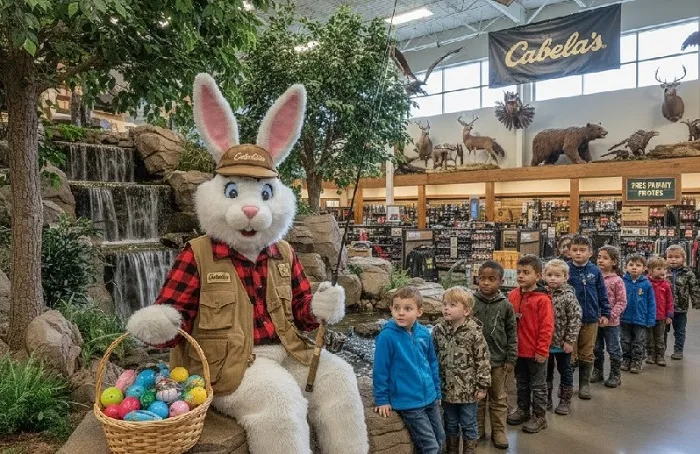 Cabela’s Easter Bunny