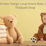 RS 149 Bear Design Long-Sleeve Baby Jumpsuit TheSpark Shop