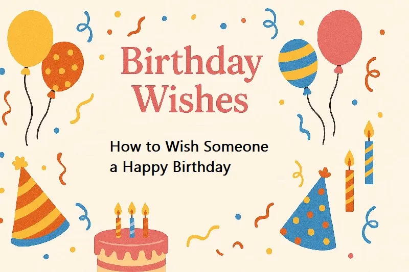 How to Wish Someone a Happy Birthday