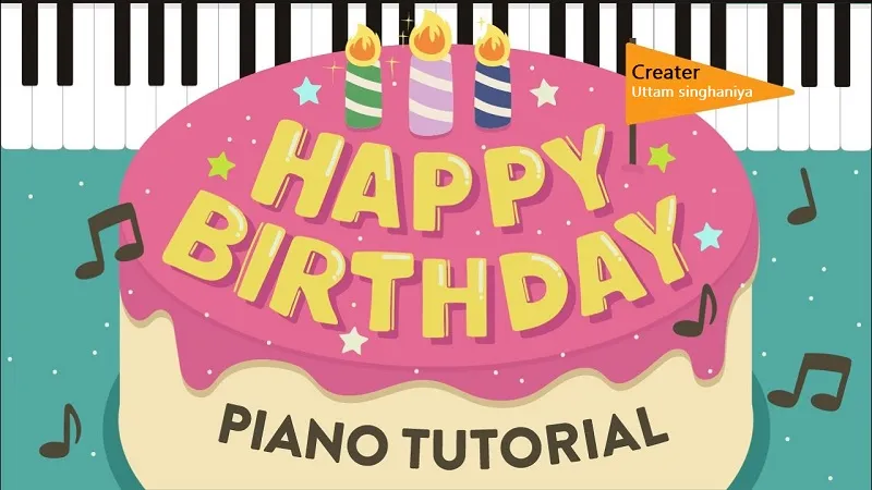 How to Play Happy Birthday on the Piano